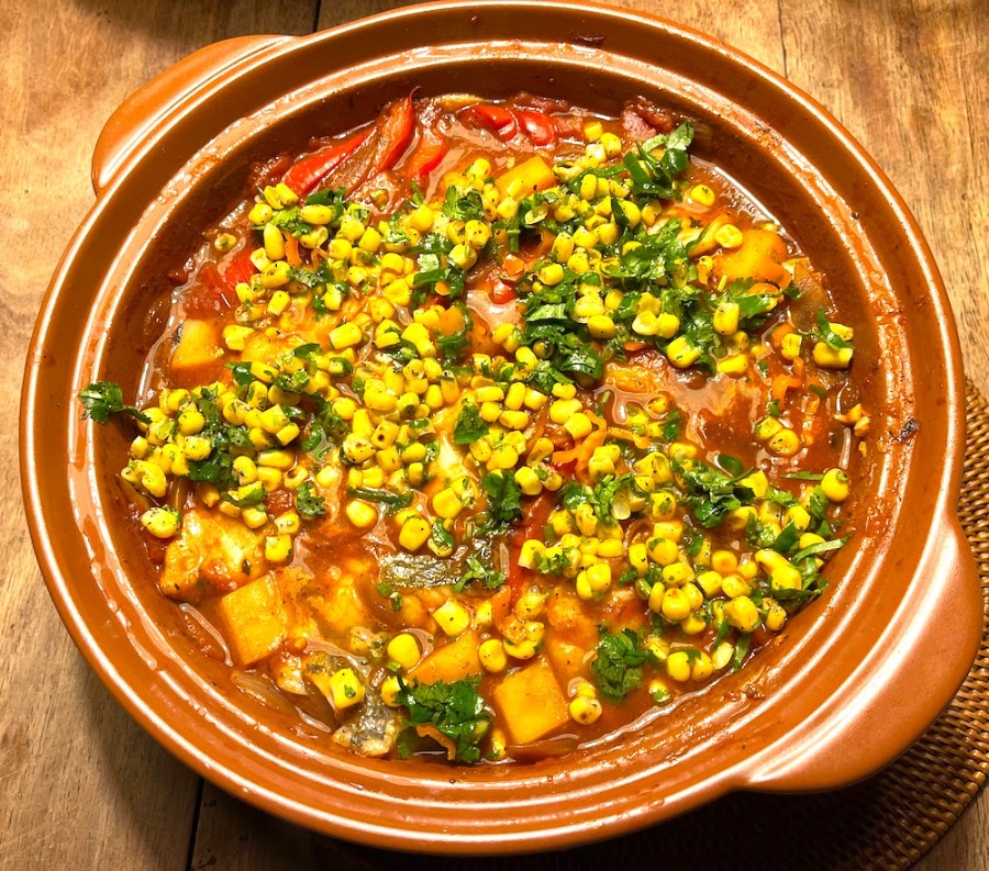 fish stew a la Mexicana